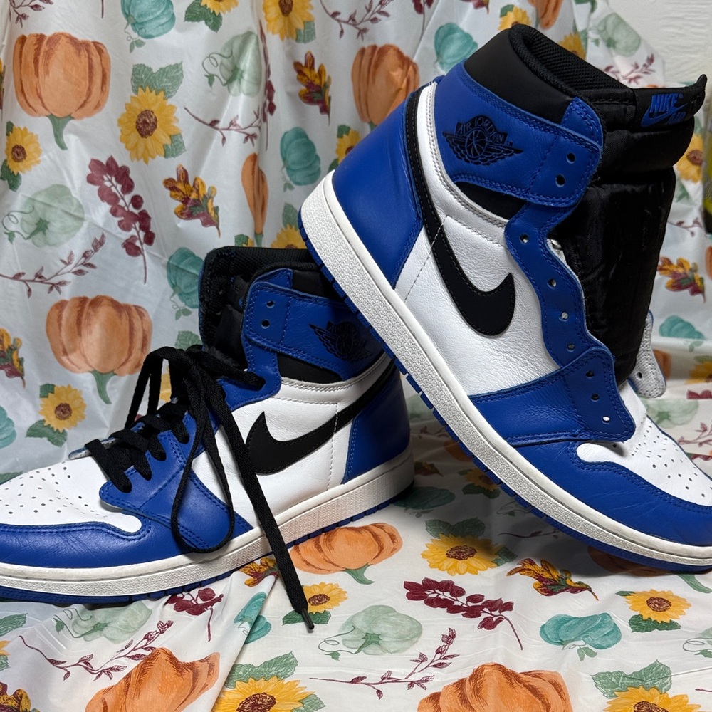 Nike Air Jordan’s Royal Blue and White High-Tops. new